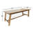 Maxine Extendable Pine Dining Table-679384388