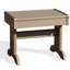 Chaise Adirondack en plastique avec repose-pieds / table Aatikah-26130152