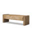 Knox Leather Bench
