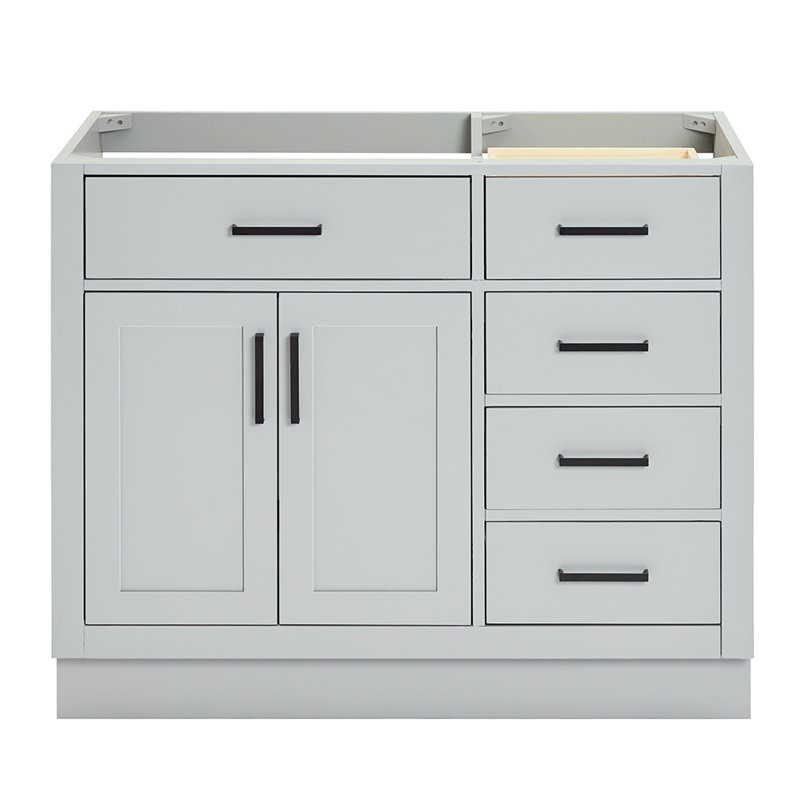 42" Single Bathroom Vanity Base only, Gray