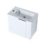 Ensemble de meuble-lavabo simple 22,09 po avec plateau en céramique Queneshia