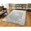 Tapis oriental en laine beige / gris Schreiber