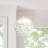 Luminaire suspendu sphère 1 lumière DEL Dornisha-88582933