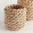 Damarrion ABACA FRENCH BRAID STORAGE BSKTS RD
