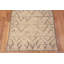 Tapis de couloir tribal moderne à motif géométrique ivoire / crème / neutre One-of-a-Kind