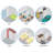 Macadamia 8-Panel Double Rail White Panel Track Extendable 130"-175"W, Panel width 23.5"-88920907