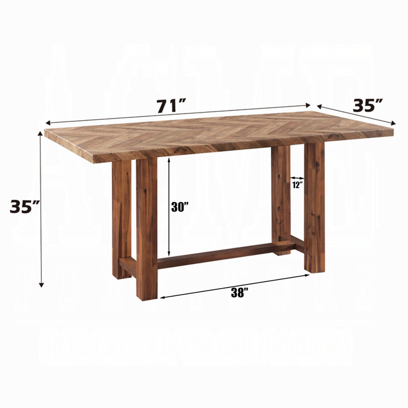 Table à hauteur de comptoir Gilsea