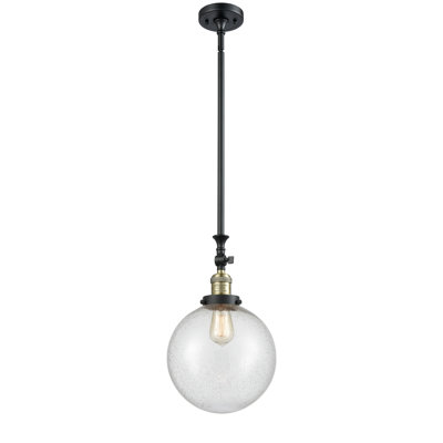 Luminaire suspendu sphère 1 lumière Hitterdal