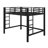 Elevated Loft Bed Featuring Simple-Climb Ladder And Protective Railings-1547812931