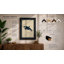Orca in Profile Minimalist - Framed Print-1631406682-1631406686