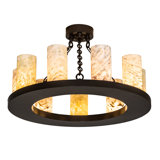 9 - Light Semi Flush Mount
