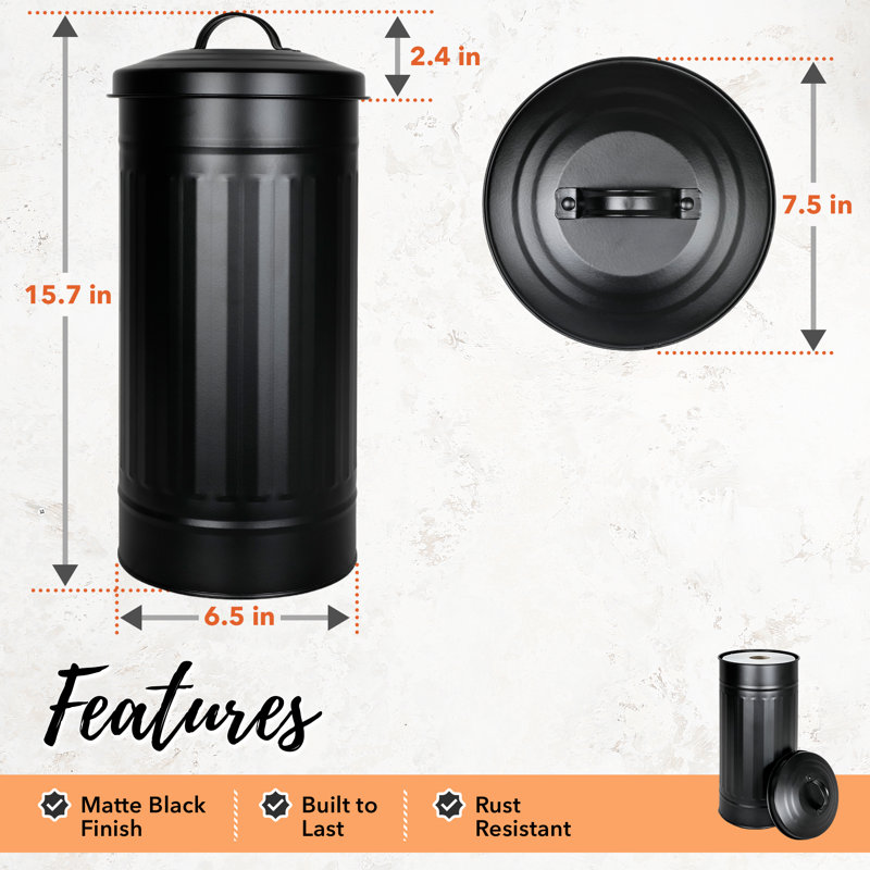 Free Standing Toilet Paper Holder, Black