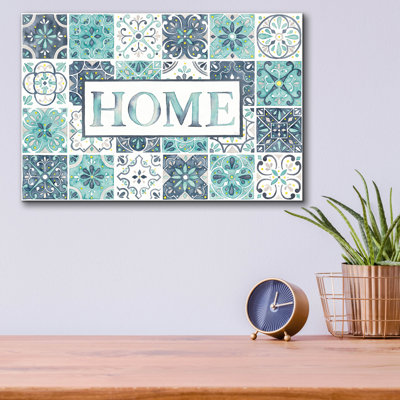 Art mural en verre épique «Garden Getaway Home» par Laura Marshall