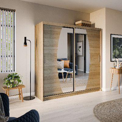 Daucourt 3 Door Sliding Wardrobe