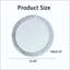 Miroir rond en cristal Crystal Crush