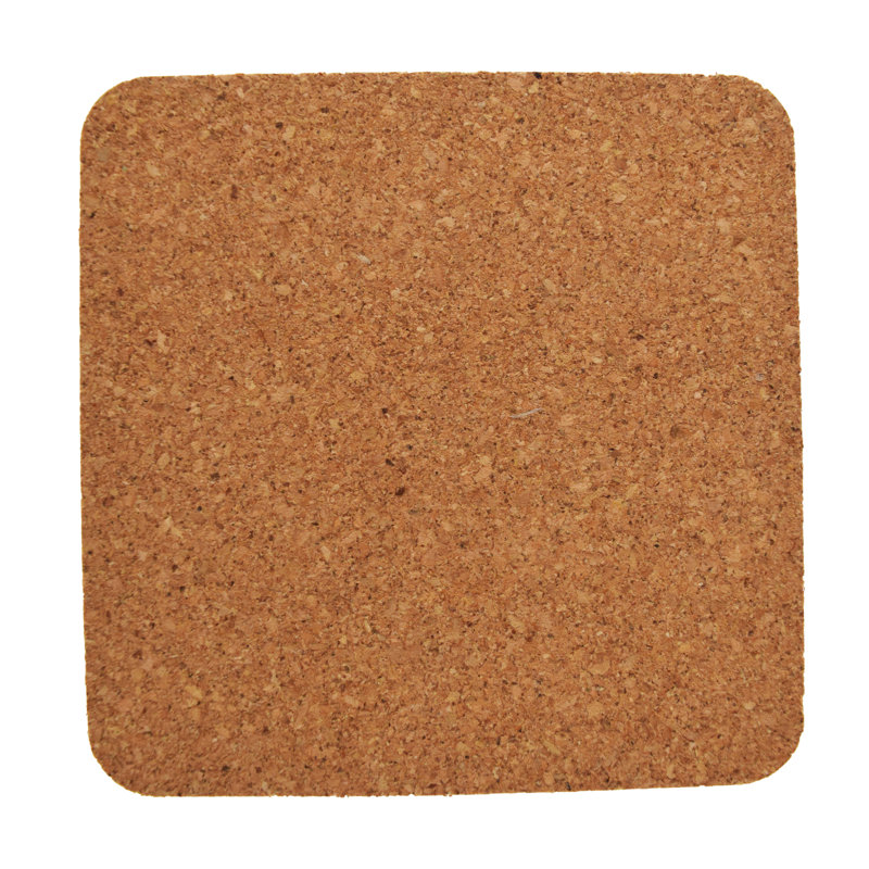 Ensemble de sous-verres avec support Corky
