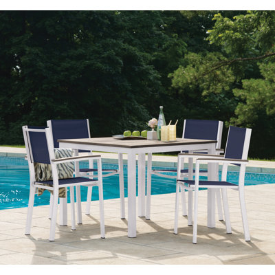 Travira Stacking Patio Arm Chair