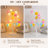 Decorative Rose Tree Table Lamp With LED Flower Lights