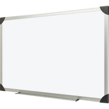 Double Sided Dry Erase Whiteboard, Melamine, 96 x 48