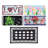 Sassafras 5 Piece Insert Mat Set with 4 Spring and Summer Inserts and 1 Rubber Frame