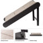 Rampe pliable en bois PETMAKER pour animaux de compagnie - Rampe portable et légère pour chiens, idéale pour les lits, les canapés et les véhicules, avec base antidérapante - 76 cm x 38 cm x 46 cm-86678336