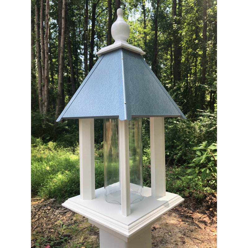 Mangeoire à oiseaux Krawczyk Tube, Bleu clair