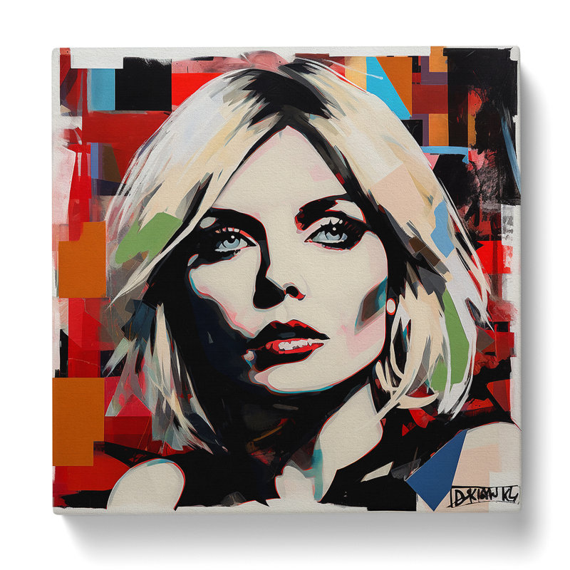 Debbie Harry Constructivism - No Frame Print