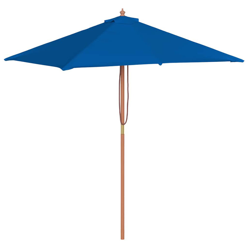 Parasol de marché rectangulaire 59,1 "x 78,7", Rouge