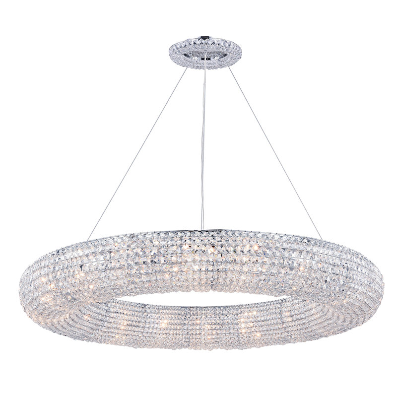 Marcus 18 - Light Waggon Wheel Chandelier