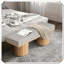 Banc contemporain rembourré avec pieds épais-1654192489