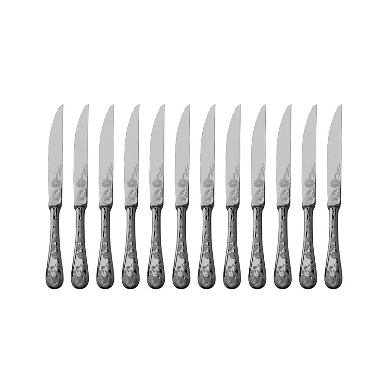 Venere Stainless Steel Steak Knife, Silver