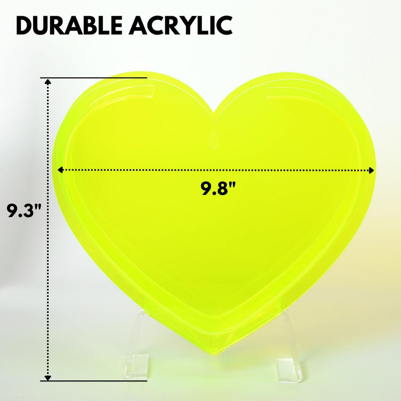 Vase de table Quantre, Transparent / jaune