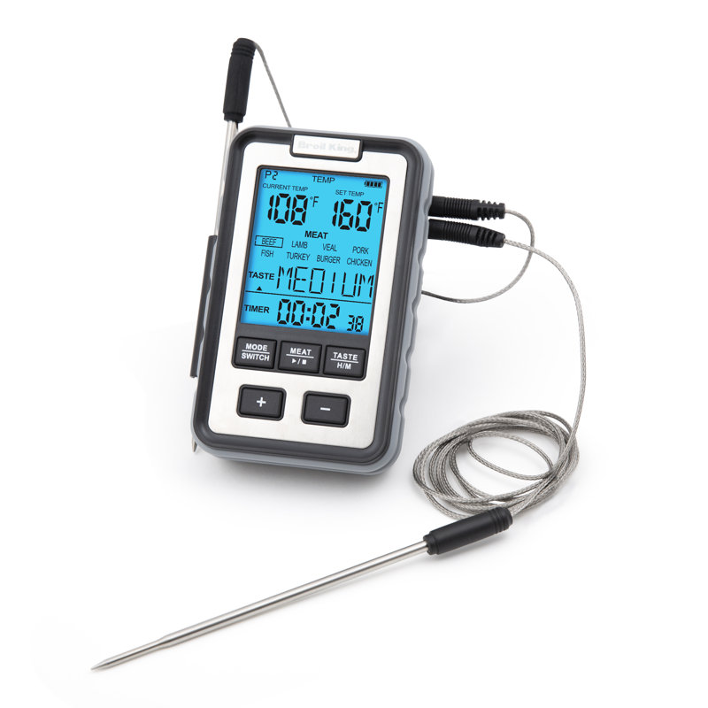 Broil King Side Table Digital Thermometer