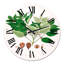 Horloge murale rétro Vintage Plant Life-60280094