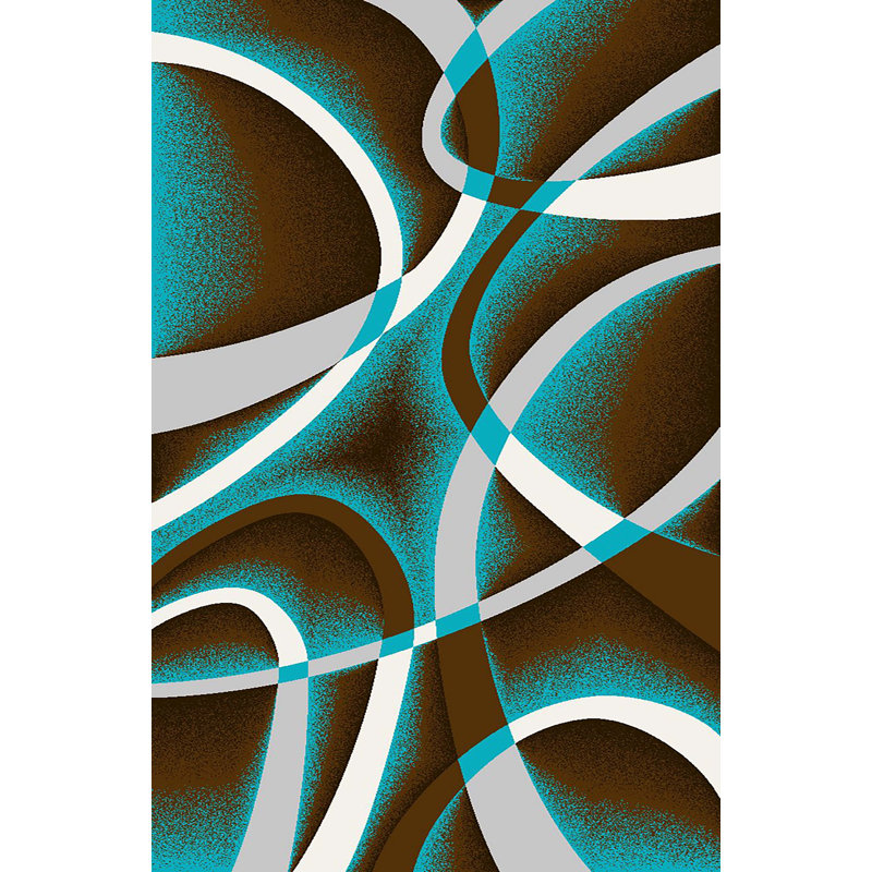 Mccampbell Performance Abstract Indoor Rug, Rectangle 2' x 4'