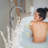 Circular Single Handle Tub Faucet-65166441