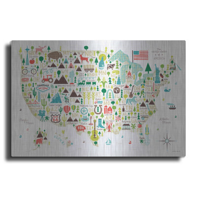 «Illustrated USA» par Michael Mullan