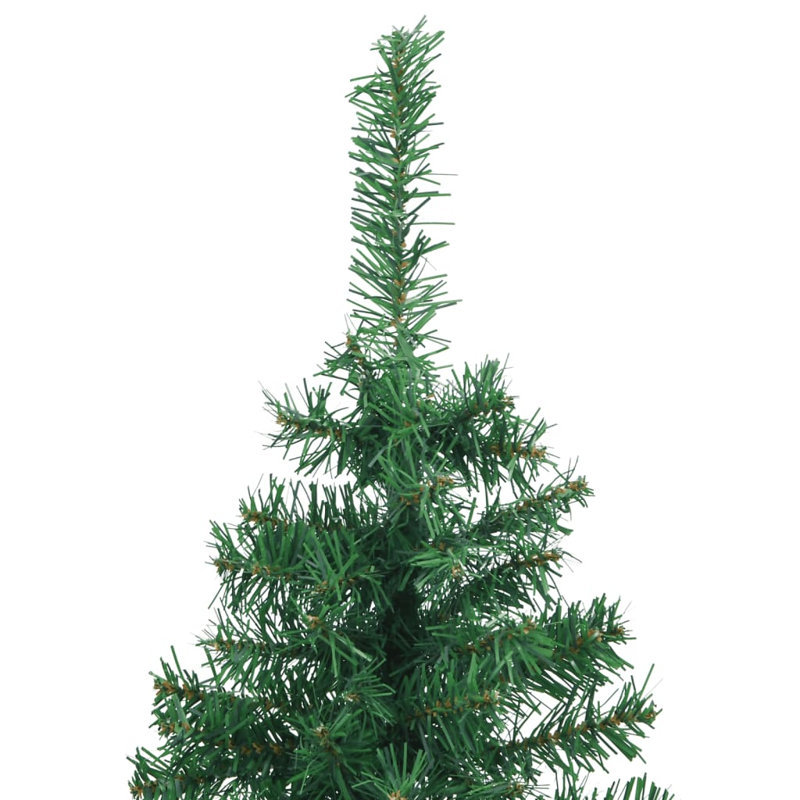 Arbre de Noël artificiel de Noël, 59,1 po x 21,7 po, Vert