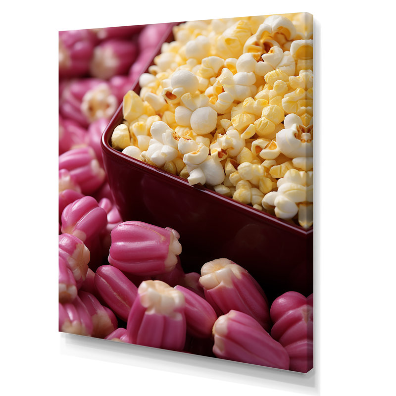 Écran Popcorn Elegance III - Popcorn Wall Art, H 20 po x l 12 po x P 1 po