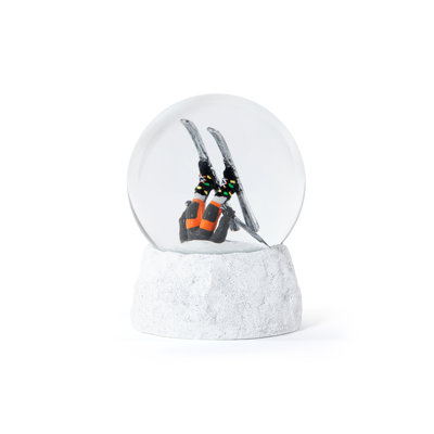 Boule à neige Skieur d'hiver