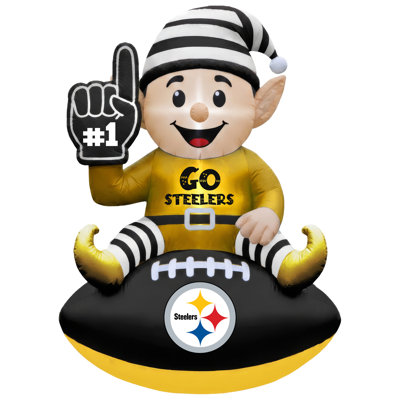Elfe de football gonflable NFL Pittsburgh Steelers | 4 pi