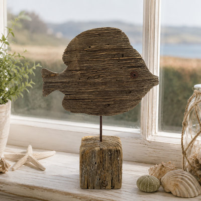 Ayla Fish on Post Driftwood Effect