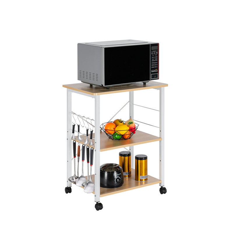 Blount Metal Kitchen Cart, Natural