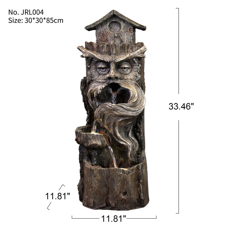 Sylvana Weather Resistant Waterfall Fountain with Light