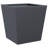 Garden Planter Set of 2 Anthracite Cold-Rolled Steel-175661328-175661342-175661343