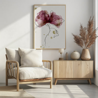 "ADMIRATION" Framed Textured Wall Art