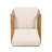 Brayson Acacia Outdoor Lounge Chair-1847162968