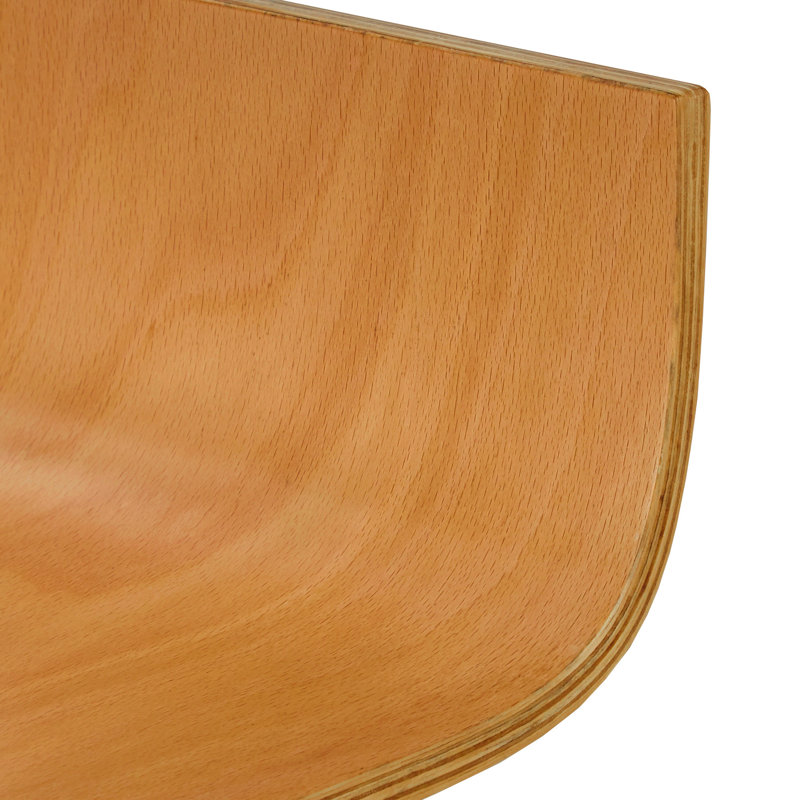 Tabouret de bar et de comptoir pivotant Dery, Naturel, Tabouret de comptoir (assise de 24 po de hauteur)