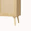 Commode en rotin moderne avec armoire de rangement en bois pour chambre à coucher, salon, entrée et couloir