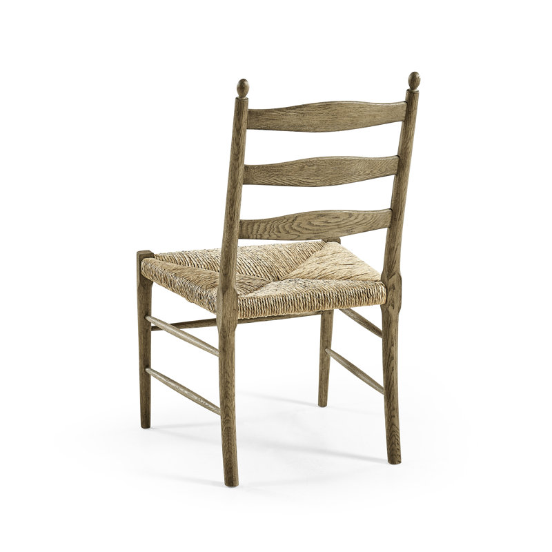 Doppler Upholstered Dining Chair, Stripped Brown Chestnut